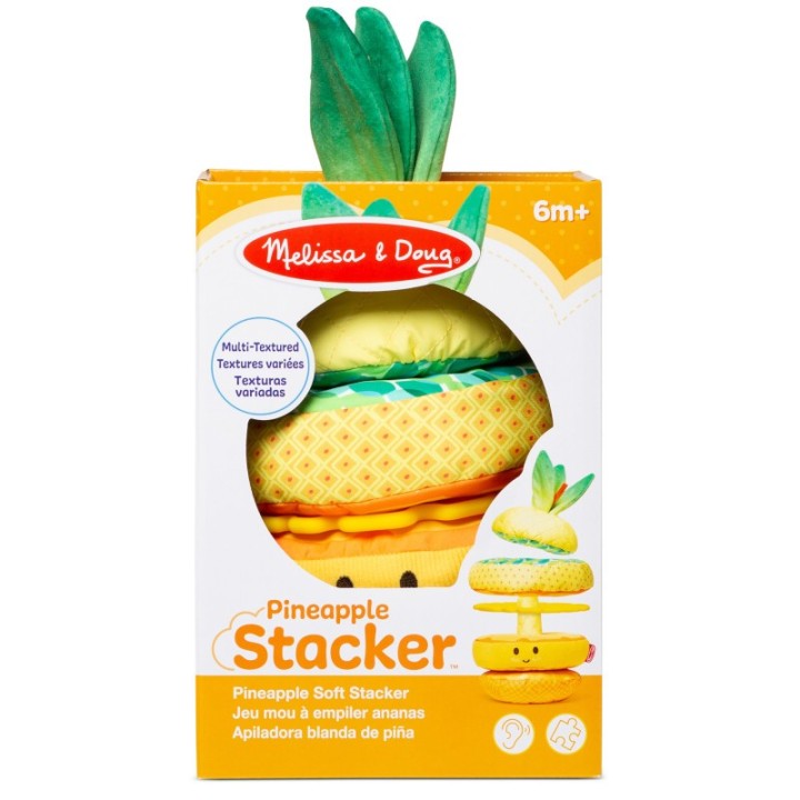 Melissa & Doug Pineapple Soft Stacker