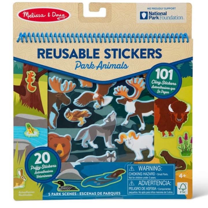 Melissa & Doug Multi-Park Restickable Stickers