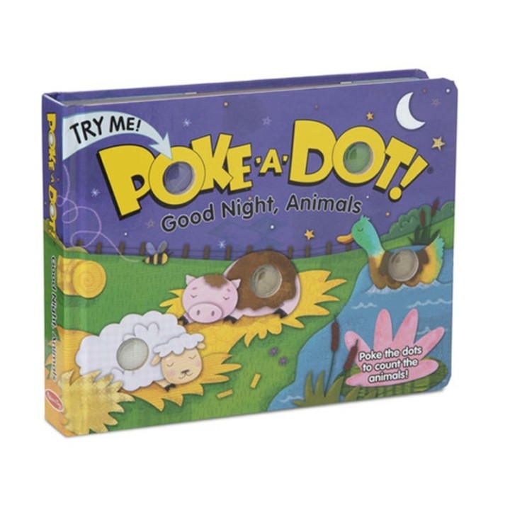 Melissa & Doug Poke-A-Dot!®: Good Night, Animals
