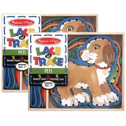 Melissa & Doug Lace & Trace Pets, Pack of 2
