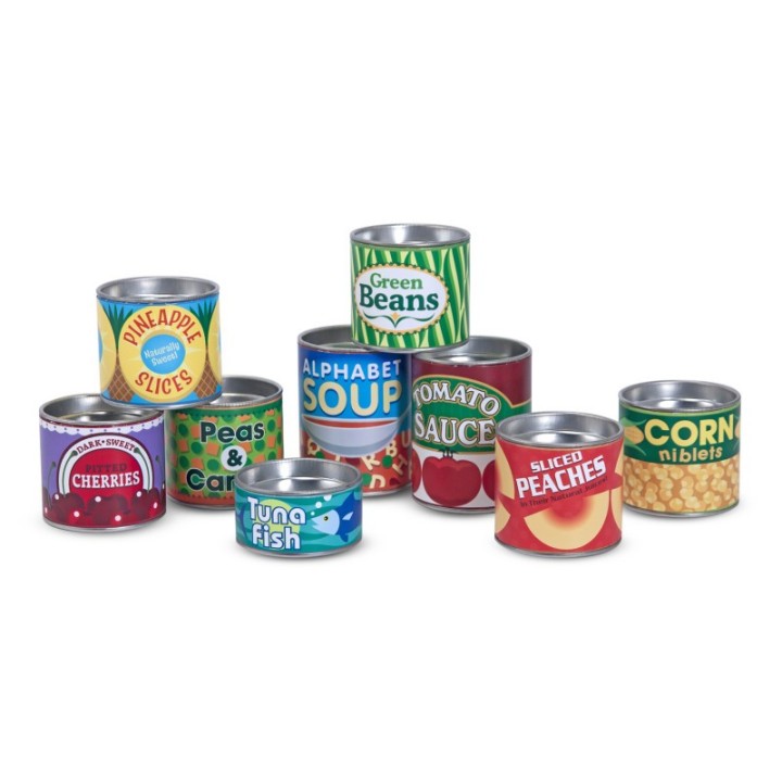 Melissa & Doug Grocery Cans