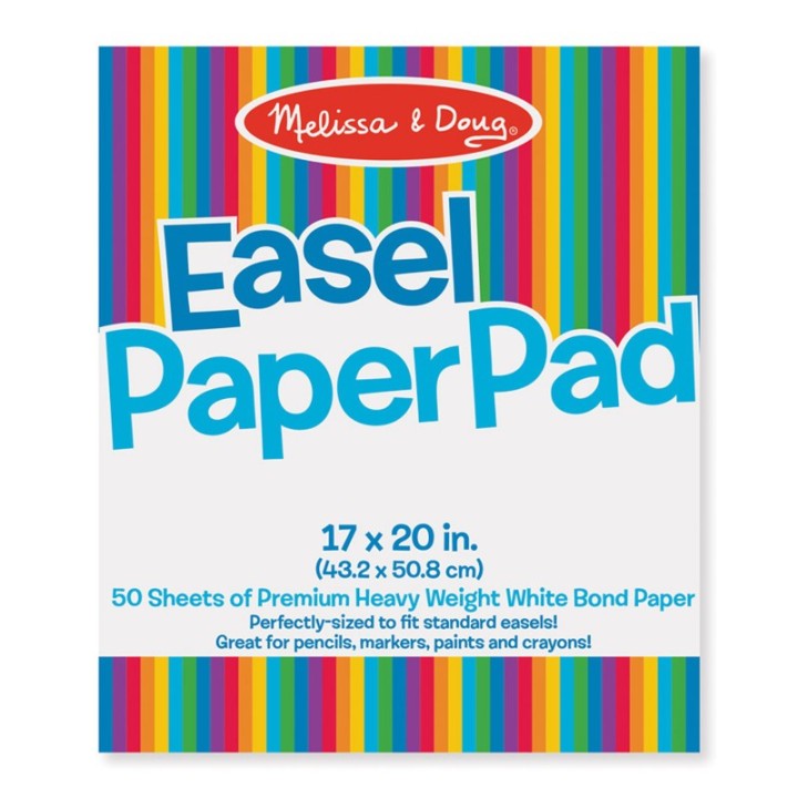 Melissa & Doug Easel Paper Pad, 17" x 20", 50 Sheets
