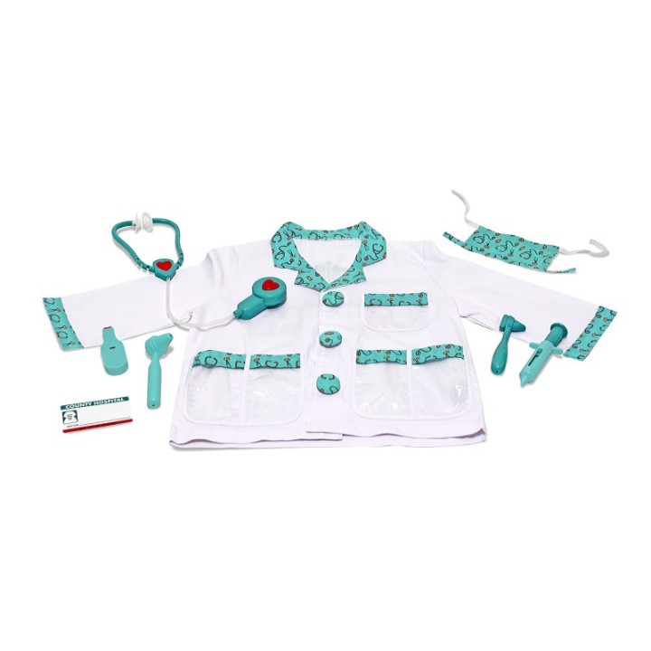 Melissa & Doug Doctor Role Play Costume Set