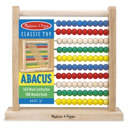 Melissa & Doug Abacus Classic Wooden Toy