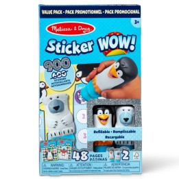 Melissa & Doug Sticker WOW! Activity Pad & Sticker Stamper Value Pack - Winter