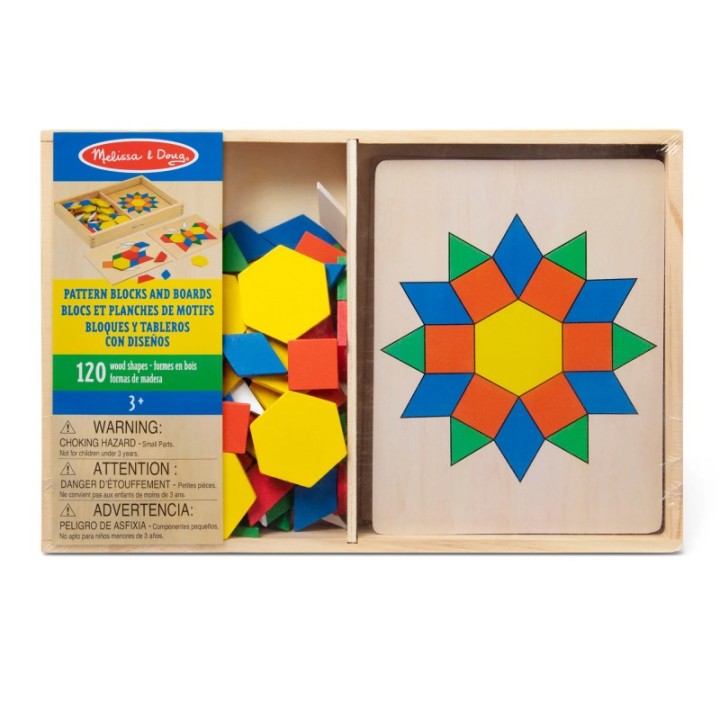 Melissa & Doug Pattern Blocks and Boards