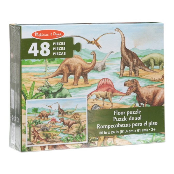 Melissa & Doug Dinosaurs Floor Puzzle - 48 Pieces