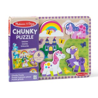 Melissa & Doug Unicorn Chunky Puzzle