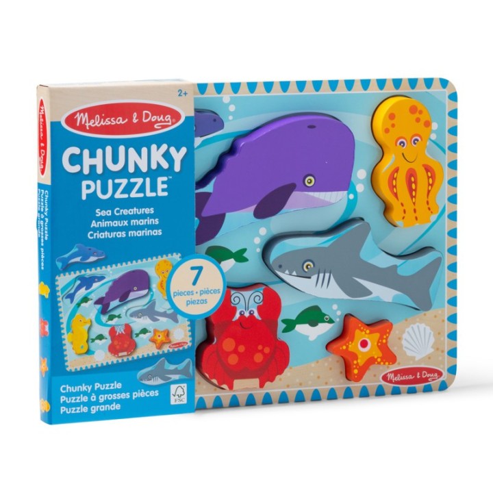 Melissa & Doug Sea Life Chunky Puzzle
