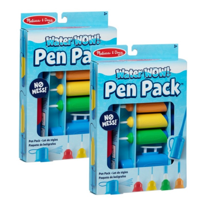 Melissa & Doug Water WOW! Pen Pack, 2 Sets