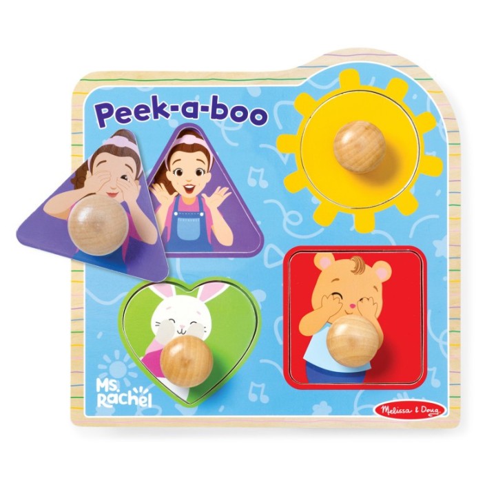 Melissa & Doug Ms. Rachel Jumbo Knob Puzzle
