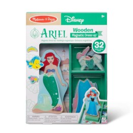Melissa & Doug Disney Princess Ariel Wooden Magnetic Dress-Up Play Set