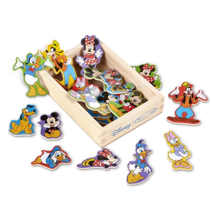 Melissa & Doug Disney Mickey Mouse Wooden Magnets