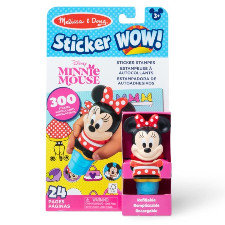 Melissa & Doug Sticker WOW! Activity Pad & Sticker Stamper - Minnie