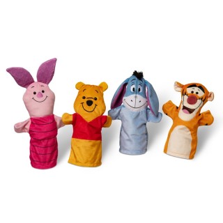 Melissa & Doug Winnie the Pooh Soft & Cuddly Hand Puppets