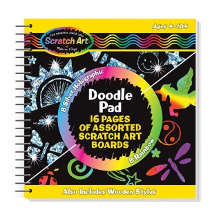 Melissa & Doug Scratch Art® Doodle Pad Book