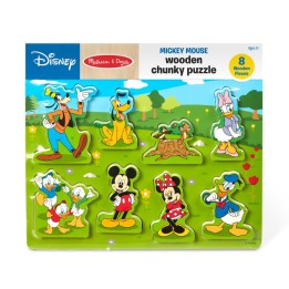 Melissa & Doug Mickey Mouse Wooden Chunky Puzzle