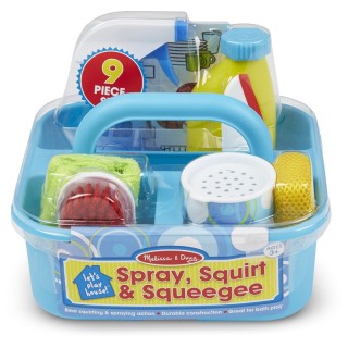 Melissa & Doug Let's Play House! Spray, Squirt & Squeegee Play Set