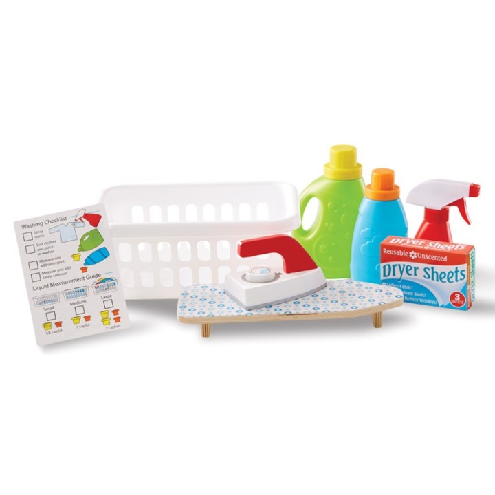 Melissa & Doug Laundry Basket Play Set