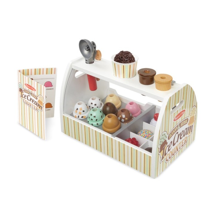 Melissa & Doug Scoop & Serve Ice Cream Counter