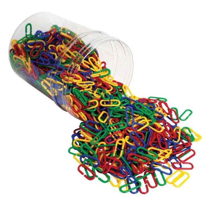 Learning Resources Link 'N’ Learn® Links in a Bucket, 500 Pieces