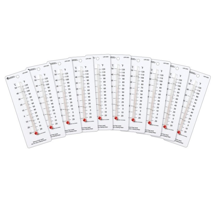 Learning Resources Student Thermometer, Pack of 10