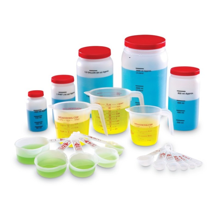 Learning Resources Classroom Liquid Measurement Set