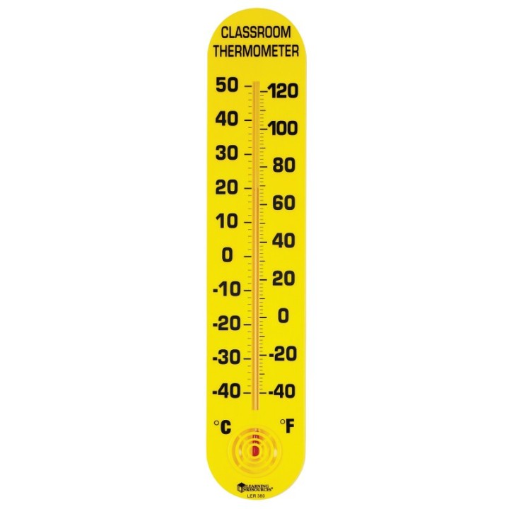 Learning Resources Classroom Thermometer 15"H
