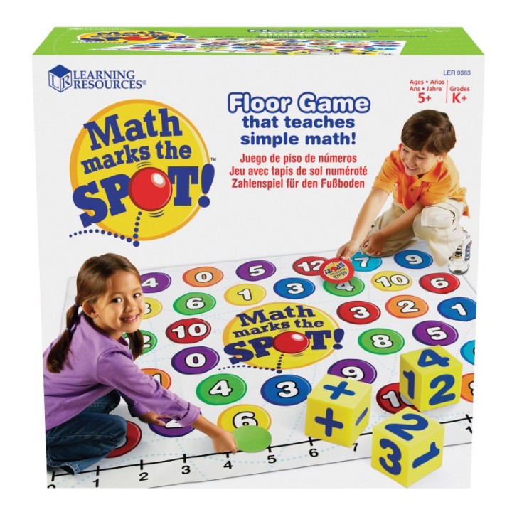 Learning Resources Math Marks the Spot™ Game