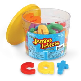 Learning Resources Jumbo Magnetic Letters and Numbers, Lowercase Letters