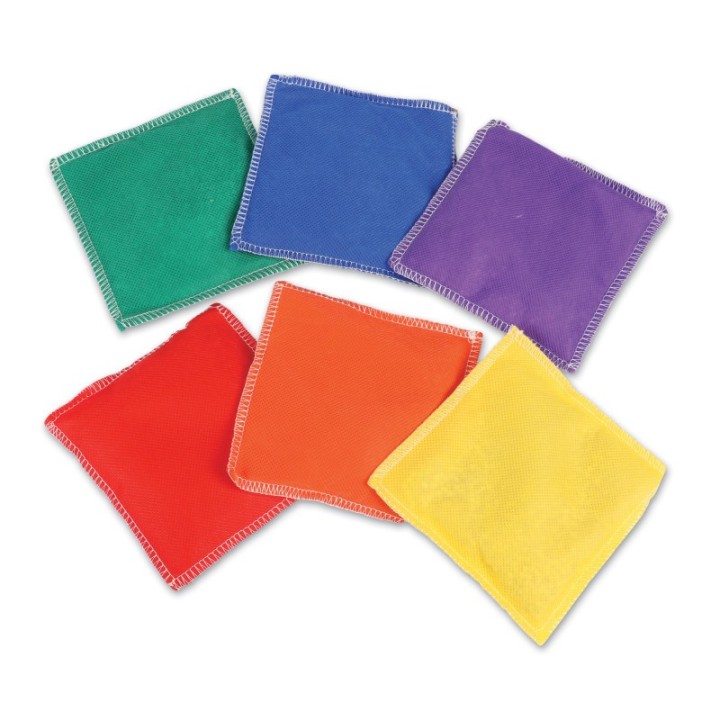 Learning Resources Rainbow Bean Bags, Pack of 6
