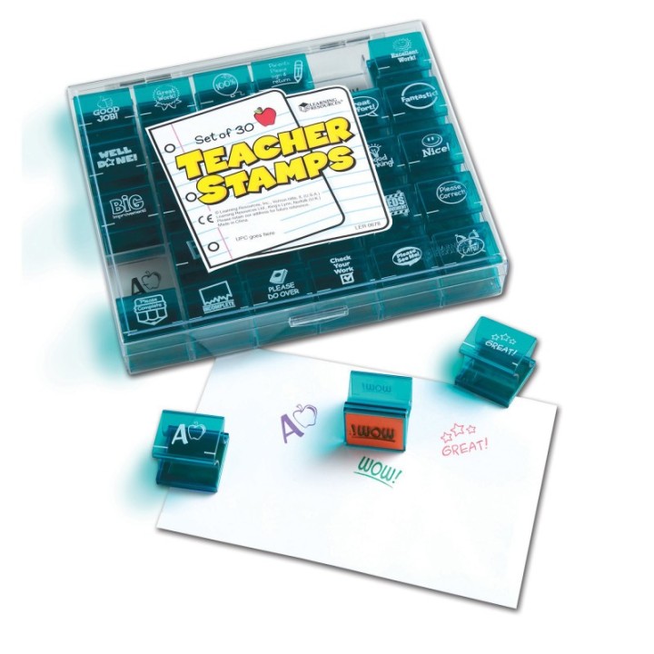 Learning Resources Teacher Incentive Stamps, 30 Pieces