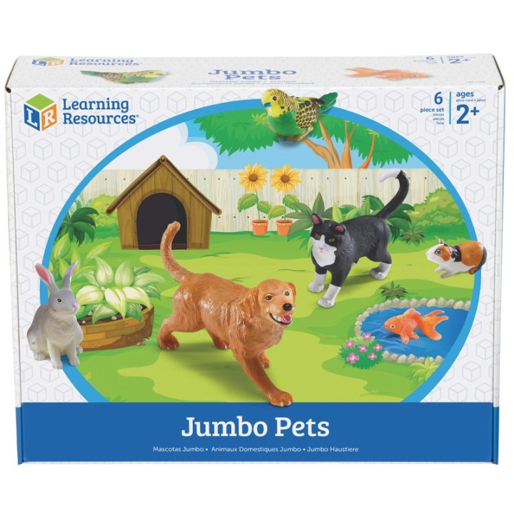 Learning Resources Jumbo Pets, Set of 6