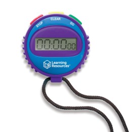 Learning Resources Simple Stopwatch, Assorted Colors, Single
