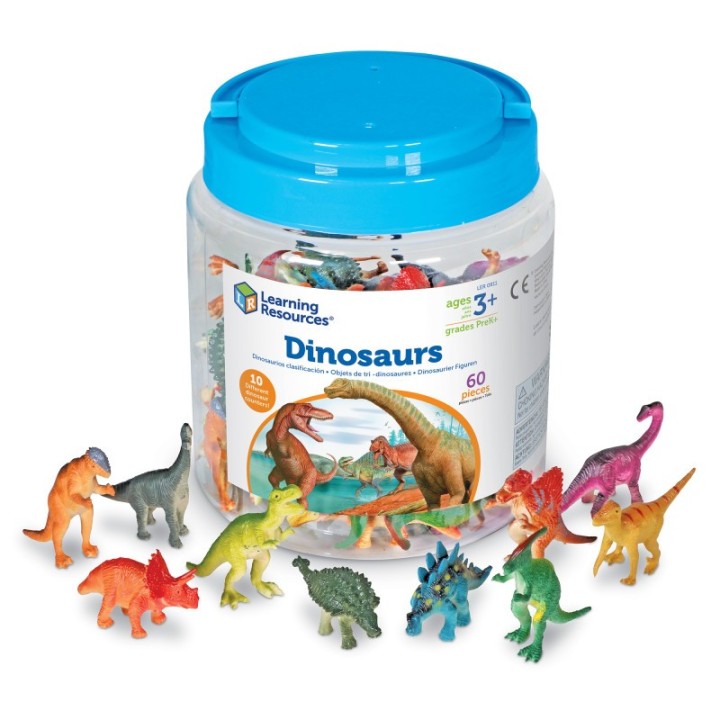 Learning Resources Dinosaur Counter, Set of 60