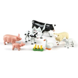 Learning Resources Jumbo Farm Animals: Mommas And Babies