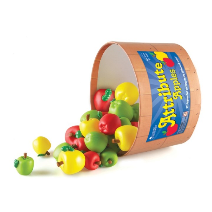 Learning Resources Attribute Apples, Sorting and Matching, 27 Pieces