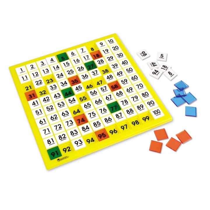 Learning Resources Hundreds Number Board Set