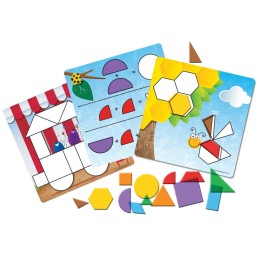 Learning Resources Shapes Don't Bug Me™ Geometry Activity Set