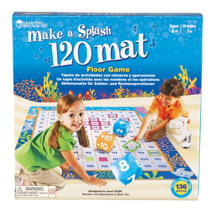 Learning Resources Make a Splash™120 Mat Floor Game