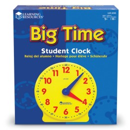 Learning Resources Big Time™ 12-Hour Student Learning Clock®