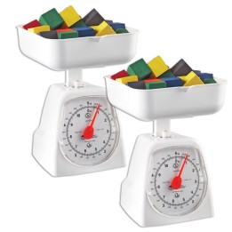 Learning Resources Platform Scale, 5 Kilogram/11 Pound Capacity, Pack of 2