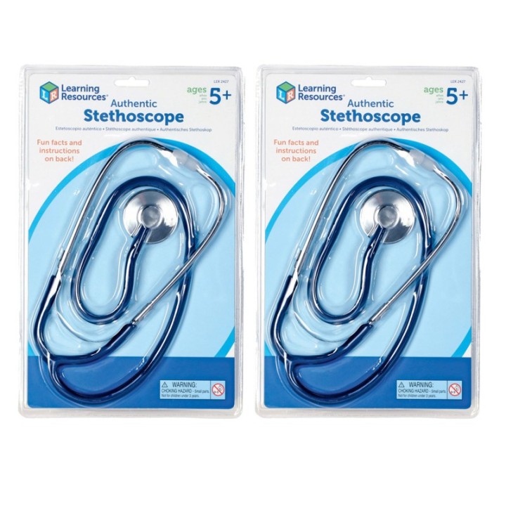 Learning Resources Stethoscope, Pack of 2