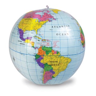 Learning Resources Inflatable 11" World Globe