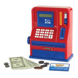 Learning Resources Pretend and Play® Teaching ATM Bank