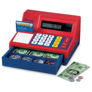 Learning Resources Pretend & Play® Calculator Cash Register