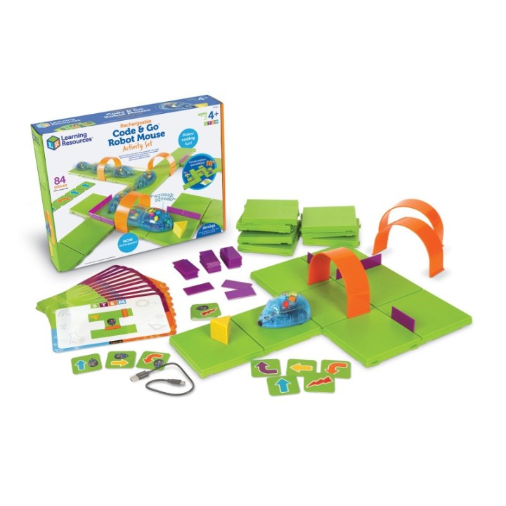 Learning Resources Code N Go Mouse Activity Set - Rechargeable