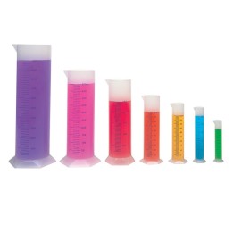 Learning Resources Graduated Cylinders, 7 Per Pack