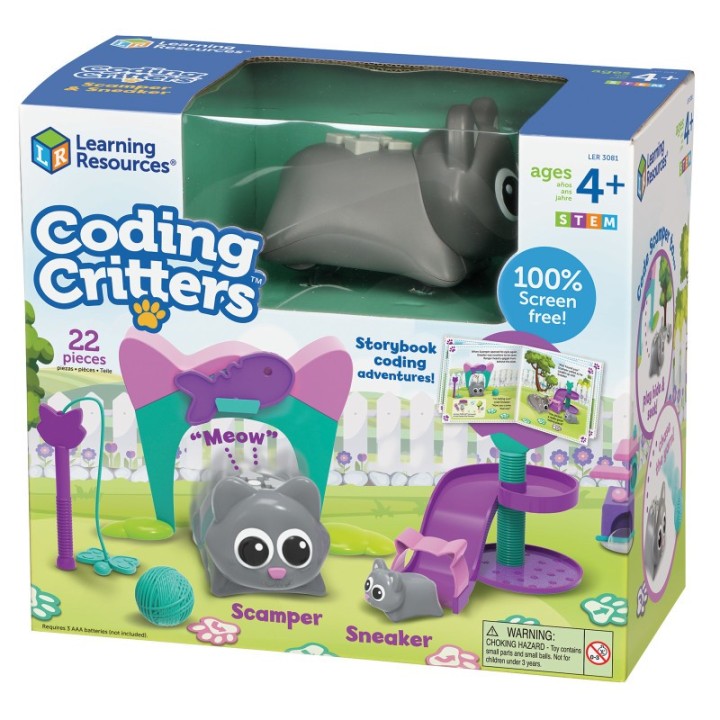 Learning Resources Coding Critters™ Scamper & Sneaker