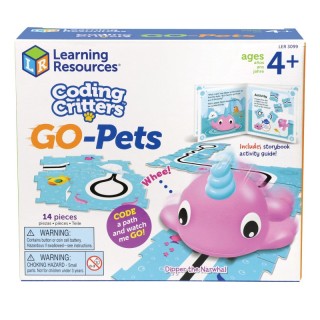 Learning Resources Coding Critters™ Go-Pets, Dipper the Narwhal